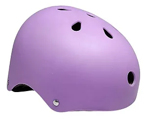 CAPACETE COQUINHO FREESTYLE ELLEVEN LILAS S/ LED TAMANHO P (49-56)