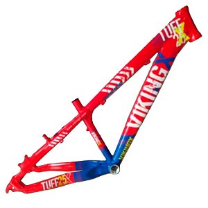 QUADRO VIKINGX FREERIDE 26 TUFF X-25 VERMELHO/AZUL/AMARELO