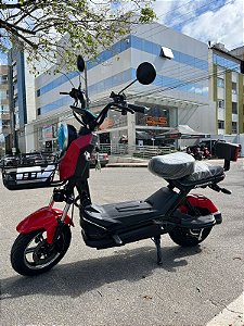 SCOOTER ELÉTRICA AUTOPROPELIDO BIKE REBEL 1.000W VERMELHO