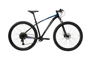 BICICLETA MTB ARO (29) OGGI BW 7.0 SHIMANO CUES 9 VELOCIDADES FREIO DISC HIDRÁULICO TAMANHO 17 (M) PRETO/AZUL