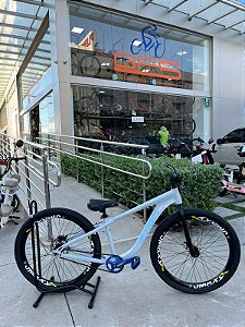 BICICLETA MTB FREERIDE ARO (26) HUPI NAJA KIT SINGLE S/ MARCHA FREIO DISC HIDRÁULICO TRASEIRO SHIMANO COR AZUL/AZUL