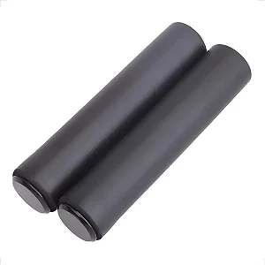 PAR DE MANOPLA PUNHO BIKE MTB VELOOH PRETO ESPUMA SILICONE