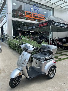 TRICICLO ELETRICO DUOS EKO-10 2025 1000W PRATA