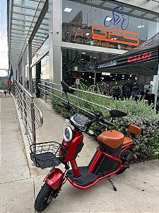 SCOOTER ELETRICA 48V 1000W DUOS E-TREK VERMELHO
