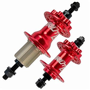 PAR DE CUBO 36 FUROS BRUTUS ABSOLUTE VERMELHO