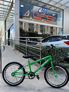 BICICLETA ARO (20) MASCULINA COR VERDE KAW S/MARCHA MILANO FAST