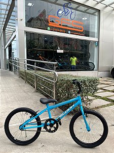 BICICLETA ARO (26) MASCULINA COR AZUL CLARO S/MARCHA FREIO V-BRAKE MARCA VELOOH