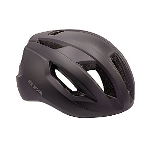 CAPACETE CICLISMO GTA INMOLD ROAD RIDER PRETO TAMANHO M (58-62)