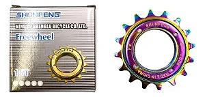 CATRACA RODA LIVRE 16 DENTES RAINBOW