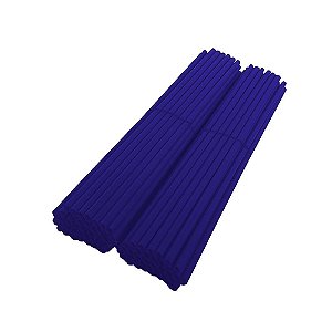 JOGO DE CAPA RAIO AZUL ESCURO 72UN ( PARA DUAS RODAS)