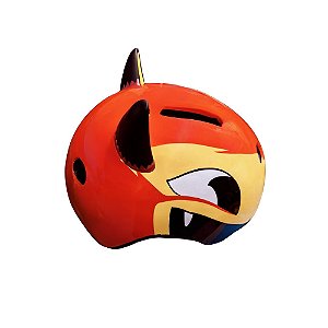 CAPACETE INFANTIL CICLISMO INMOLD RAPOSA TAMANHO M ( 52-56)