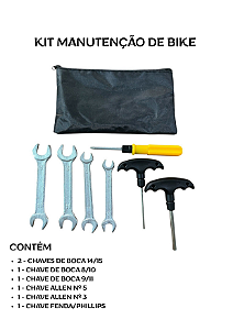 KIT MANUTENÇÃO DE BIKE