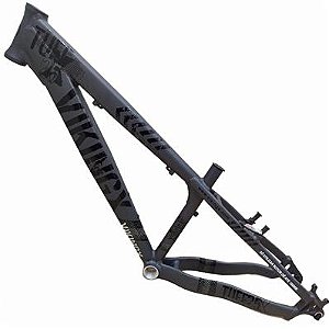 QUADRO ARO (26) VIKINGX TUFF X-25 ALUMINIO COR CINZA/PRETO