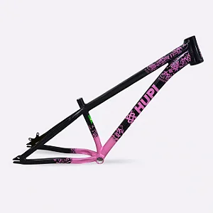 QUADRO ARO (29) HUPI STRIP GANCHEIRA HORIZONTAL COR PRETO/ROSA