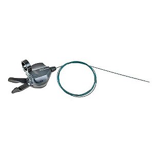 ALAVANCA CAMBIO CUES SL-U4000 9V DIR CABO 2400MM COM VISOR