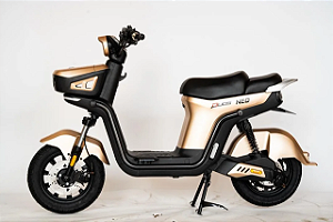 SCOOTER ELÉTRICA DUOS-NEO LITIO ESTILO MOTONETA 1000W 60V AUTOPROPELIDO BEGE