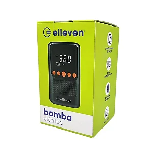 BOMBA DE AR ELÉTRICA ELLEVEN 150 PSI POWERBANCK RECARREGÁVEL USB BIVOLT