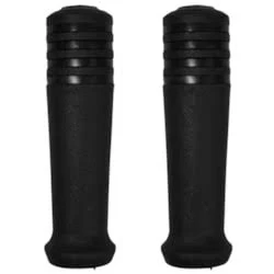 PAR DE MANOPLA PUNHO BIKE MTB NEOPAK PRETO/PRETO BORRACHA