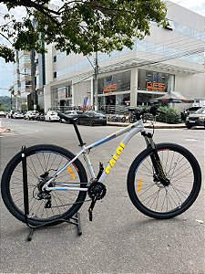 BICICLETA MTB ARO (29) CALOI COMP MY26 24VELOCIDADES (3X8) FREIO DISC HIDRAULICO TAMANHO 17 (M) COR CINZA