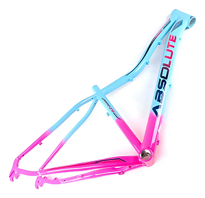 QUADRO ARO (29) MTB ABSLUTE HERA AZUL/ROSA TAMANHO 15 (P)