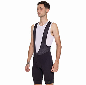 BRETELLE PARA CICLISMO MASCULINA MARCIO MAY LIGHT PRETA TAM G