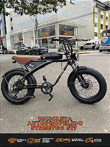 BICICLETA AUTOPROPELIDO STREETGO S17 ARO (20) 750WH TOURNEY 7V COR PRETA DCRE 2026/08940-4