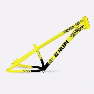 QUADRO ARO (26) HUPI STRIP GANCHEIRA HORIZONTAL COR AMARELO/PRETO