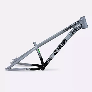 QUADRO ARO (26) HUPI STRIP GANCHEIRA HORIZONTAL COR CINZA/PRETO