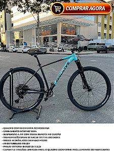 BICICLETA MTB ARO (29) GROOVE SKA 70 12 VELOVIDADES (1X12) FREIO DISC HIDRAULICO TAMANHO 19 (G) COR VERDE CLARO/GRAFITE