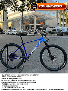 BICICLETA MTB ARO (29) GROOVE SKA 70 12 VELOVIDADES (1X12) FREIO DISC HIDRAULICO TAMANHO 17 (M) COR AZUL