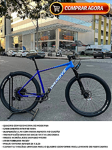 BICICLETA MTB ARO (29) GROOVE SKA 70 12 VELOVIDADES (1X12) FREIO DISC HIDRAULICO TAMANHO 19 (G) COR AZUL