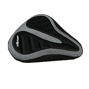 CAPA DE SELIM ELLEVEN PARA BANCO BEACH (LARGO) GEL PRETO/CINZA