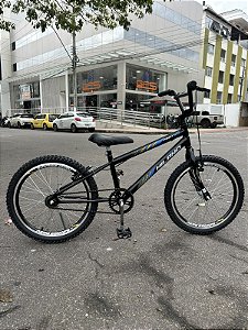 BICICLETA ARO (20) MASCULINA COR PRETO S/ MARCHA MARCA MILANO FAST