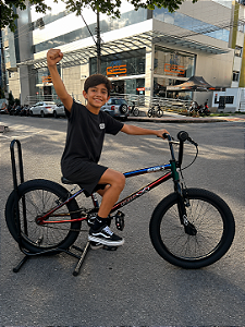 BICICLETA ARO (20) FEMININA/MASCULINA COR CAMALEÃO SEM MARCHA FREIO V-BRAK PRO-X SERIE 5 2026