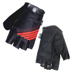 LUVA CICLISMO ABSOLUTE OUFIT NERO PRETO/VERMELHO TAMANHO G