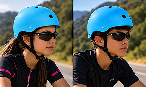 CAPACETE COQUINHO FREESTYLE ELLEVEN AZUL CLARO S/ LED TAMANHO P (49-56)