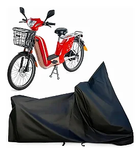 CAPA PARA BICICLETA  ELÉTRICA E SCOOTER ELÉTRICA IMPERMEÁVEL EM POLIÉSTER