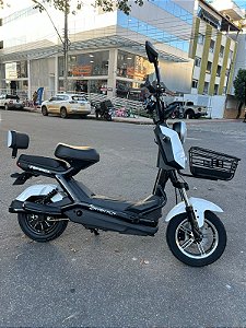SCOOTER ELÉTRICA AUTOPROPELIDO BIKE REBEL 1.000W BRANCO