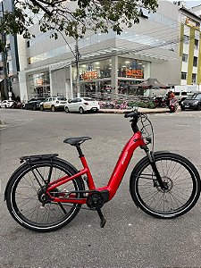 BICICLETA ELETRICA SPECIALIZED ASSISTIDA ACTIVE/URBANA MODELO COMO 3.0 IGH COR VERMELHO (USADA)