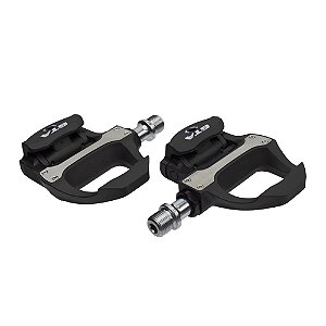 PEDAL CLIP ROAD ALUMINIO PRETO GTA RX