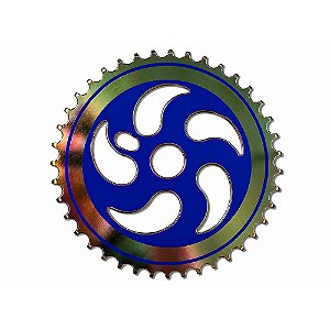 RODA DENTADA 44 DENTES AZUL DESIGN2 2,20MM
