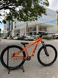 BICICLETA MTB FREERIDE ARO 29 HUPI NAJA KIT SINGLE S/MARCHA FREIO DISC HIDRÁULICO TRASEIRO SHIMANO