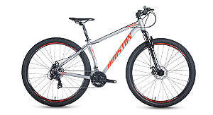 BICICLETA MTB ARO 29 HOUSTON KAMP SHIMANO 21V (3X7) FREIO DISC MECÂNICO