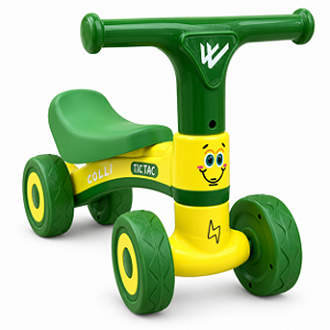 QUADRICICLO INFANTIL COLLI TIC TAC COR VERDE NEON
