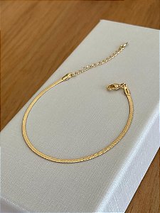 Pulseira Gold Malha Slim