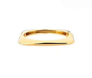 Bracelete Quadrado Banhado a Ouro