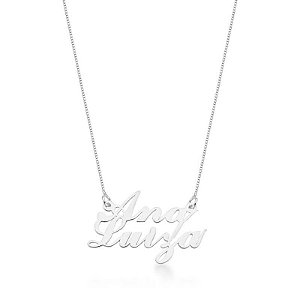 Gargantilha Personalizada Nome Com Até 16 Letras
