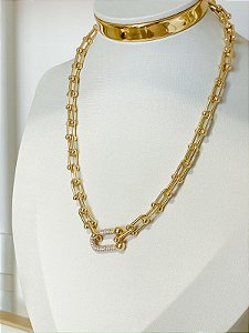 Colar Inspiração Cravejado