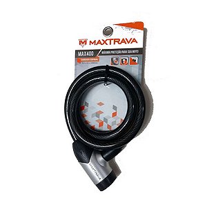 Cadeado Espiral 12x1500mm Max400 Maxtrava