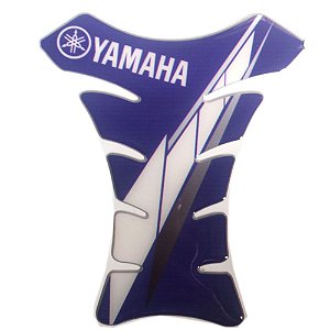 Adesivo Protetor de Tanque Yamaha Azul/Vermelho Gallo de Ouro
